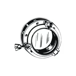 Hot Osculati Hublot rond nylon 220 mm