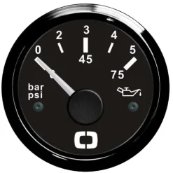 Sale Osculati Indicateur pression d'huile 0-5 Bar
