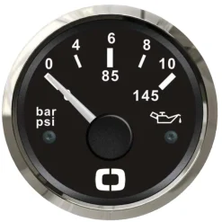 Online Osculati Indicateur pression d'huile 0-10 Bars