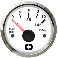 Online Osculati Indicateur pression d'huile 0-10 Bars