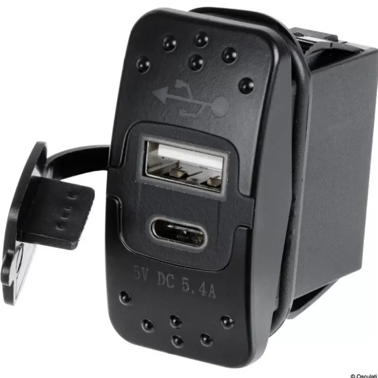 Best Osculati Interrupteur USB-2,4 & USB-C