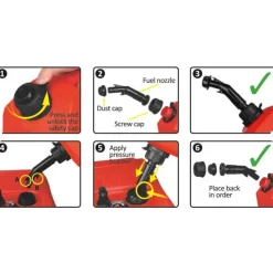 Online Osculati Jerrican carburant bec verseur à valve