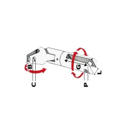 Outlet Osculati Jonction A / C  double articulation