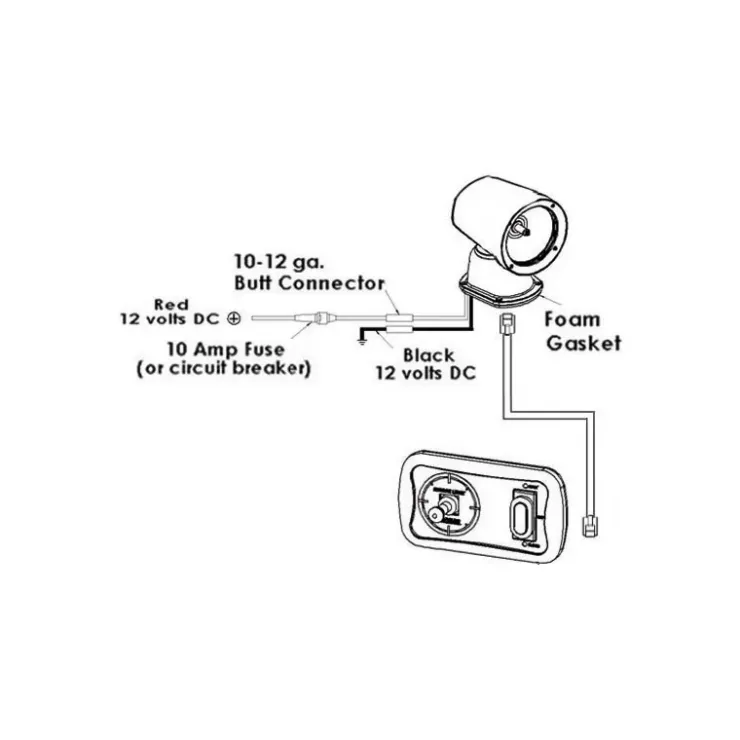 Best Osculati Joystick de commande pour projecteur