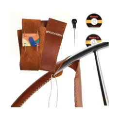 Best Osculati Kit cuir pour barre à roue | marron