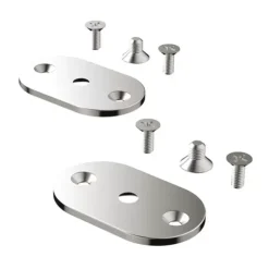 Osculati Kit de 2 contreplaques avec vis autotaraudeuse