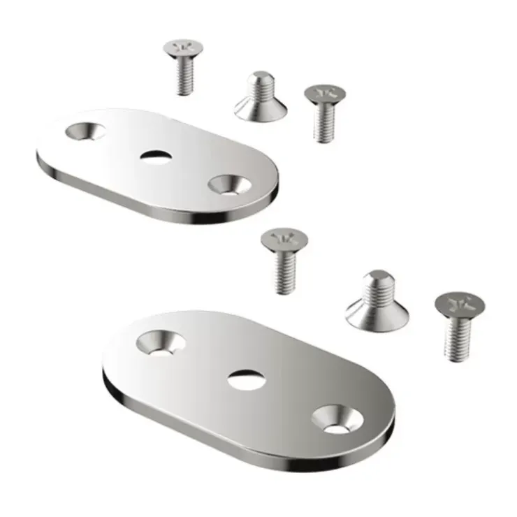 Osculati Kit de 2 contreplaques avec vis autotaraudeuse