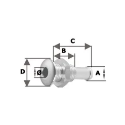 Online Osculati Mini passe-coque inox