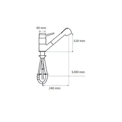 Hot Osculati Mitigeur robinet / douchette