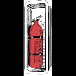 Best Osculati Niche encastré pour extincteur 1 Kg