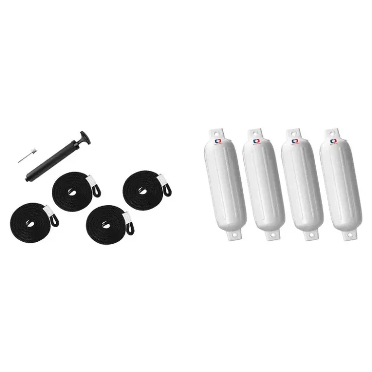 Hot Osculati Pack de 4 pare-battages OG4 | blanc