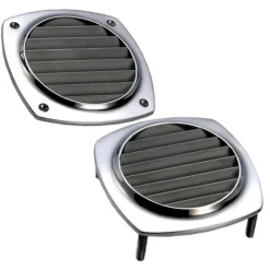 Hot Osculati Prise d'air inox moulé 46 cm² | ø 100 mm