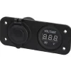 Outlet Osculati Prise 12V + Voltmètre