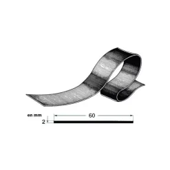 Discount Osculati Profil en EPDM 60 x 2
