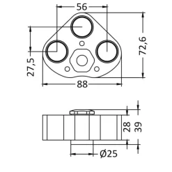 Sale Osculati Projecteur sous-marin LED 12/24 V | RGBW