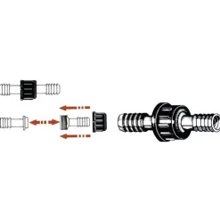 Osculati Raccord double cannelure