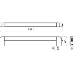 Online Osculati Réglette LED orientable