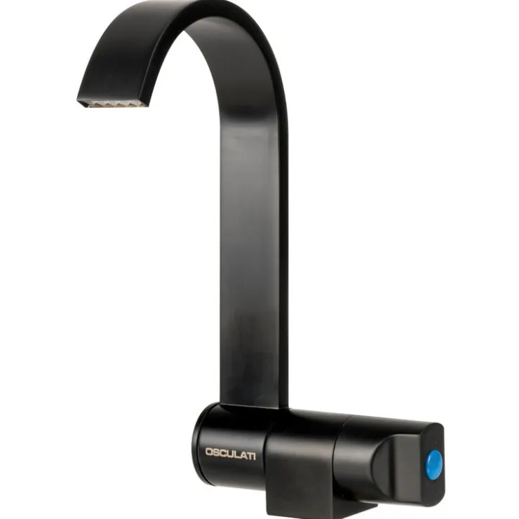 Outlet Osculati Robinet eau froide noir | rabattable