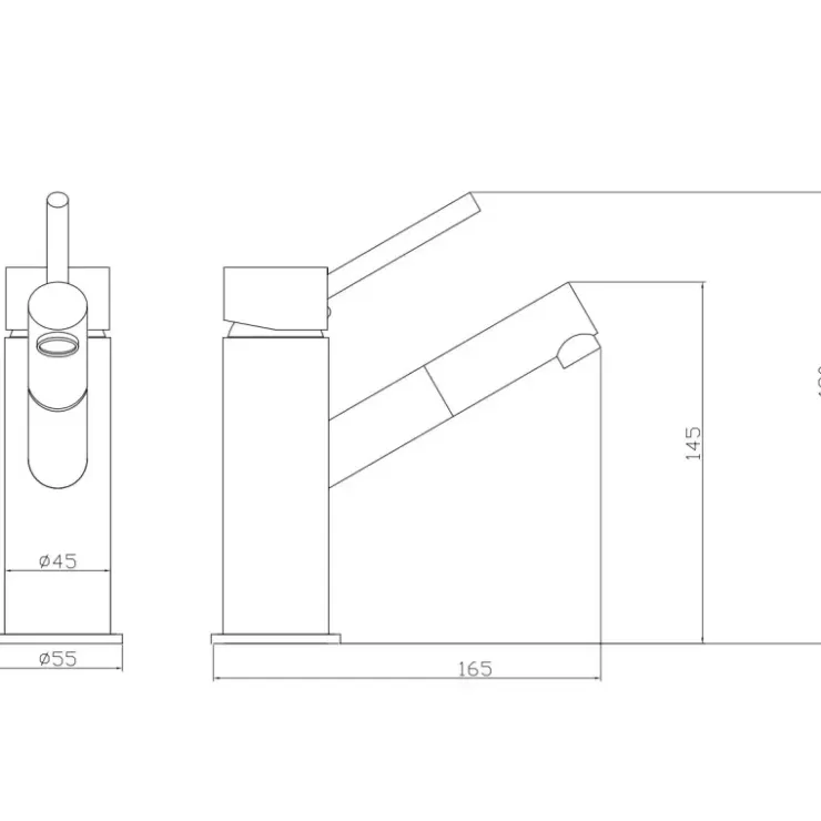 Osculati Robinet mitigeur jet orientable