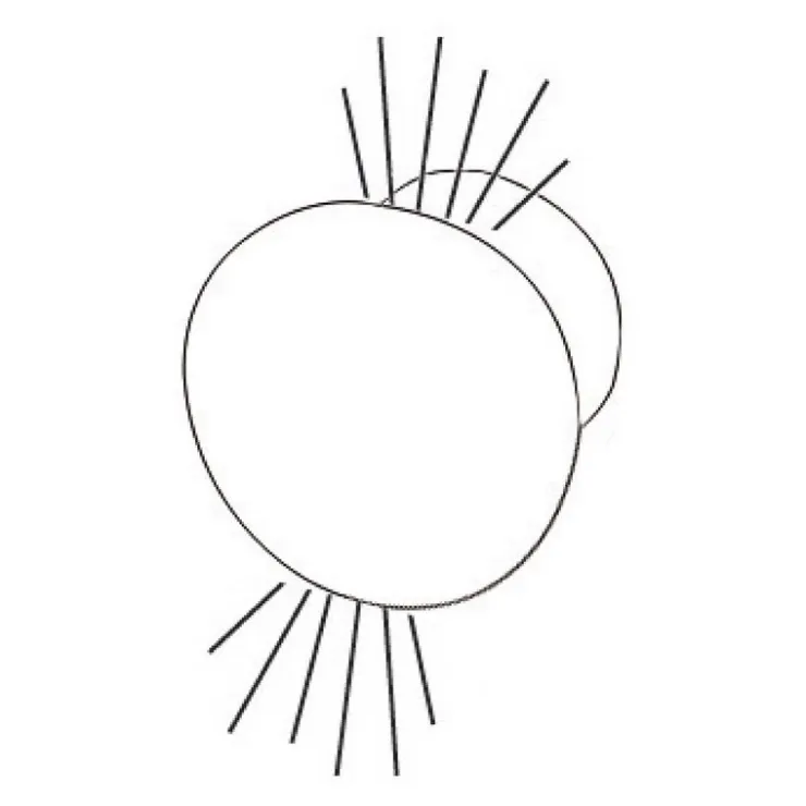 Sale Osculati Round Lumière de courtoisie LED à encastrer