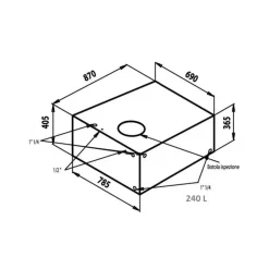 Osculati Réservoir 165 à 600 L