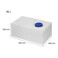 Best Osculati Réservoir rigide eau potable | 96 L