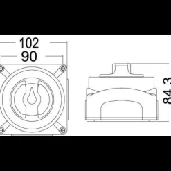 Best Osculati Selecta MKllI commutateur batterie