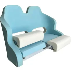 Clearance Osculati Siège double assis/debout avec flip up RM52 | Sans revêtement
