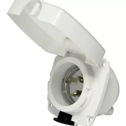 Outlet Osculati Socle pour prise de quai | 30 A | blanc