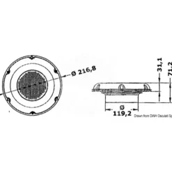 Hot Osculati Solarvent aérateur solaire à batterie