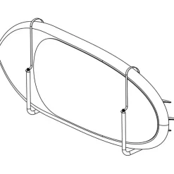 Online Osculati Support paddle & passerelle inox Delux