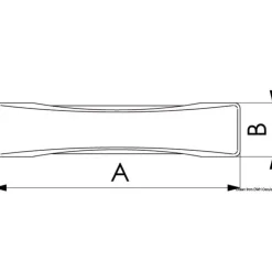 Clearance Osculati Taquet rétractable Ghost | Black Line