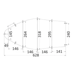 Best Osculati Taud pour bateau à console