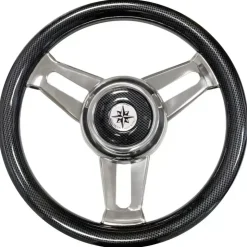 Osculati Volant 3 branches en acier inoxydable
