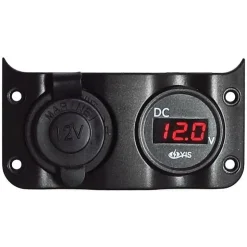 New Osculati Wave design voltmètre + prise 12V