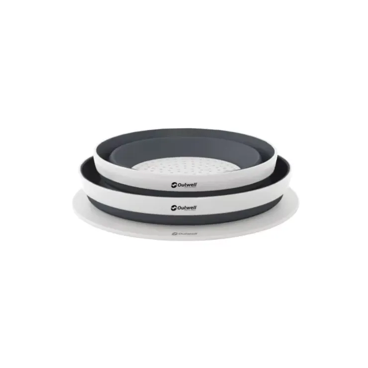 Discount Outwell Bol + passoire pliable
