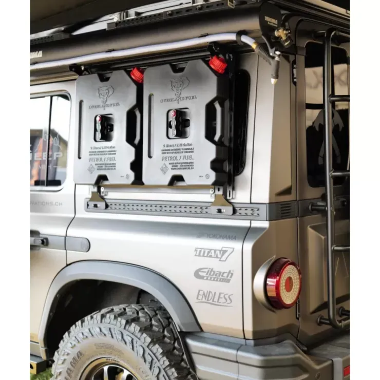 Discount OVERLAND FUEL Plaque de montage sur rails