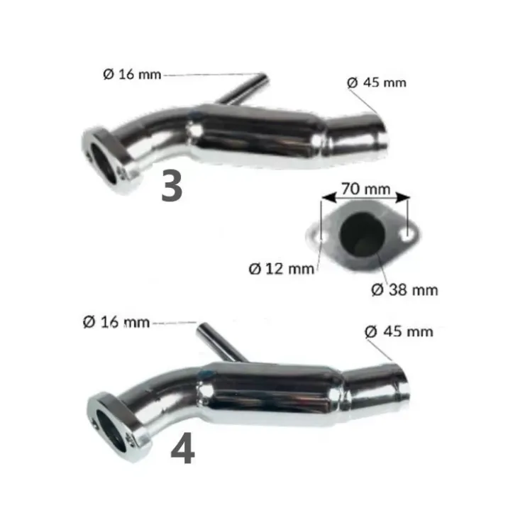 Clearance PALBY Marine PALBY Coude d’échappement VOLVO Penta MD 1-3, 6, 7, 11, 17