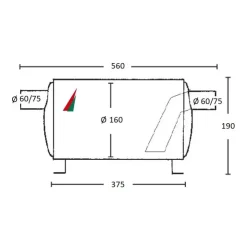 Discount PALBY Marine PALBY Thor pot d’échappement 45 à 100 CV