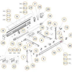 Clearance Fiamma Pièces détachées | F45 L