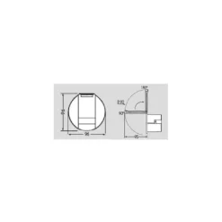 Outlet Plastimo Boitier seul EZ Water Rond Douchette