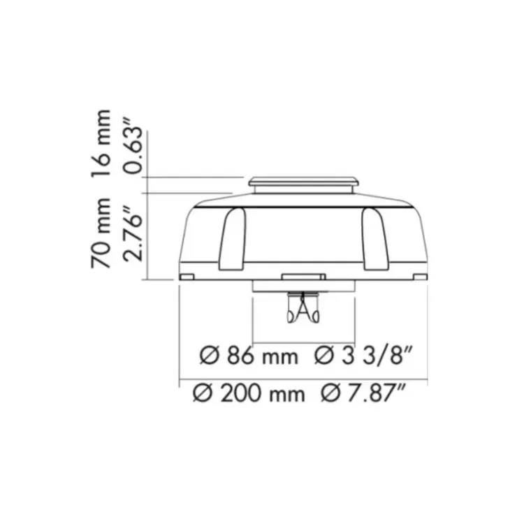 New Plastimo Boîte Dorade Cool'n Dry | 295 x ø 75 mm