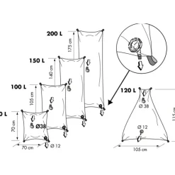 Clearance Plastimo Chambre 120 L pour reservoir souple