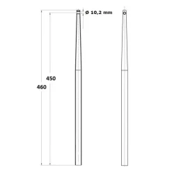 Plastimo Chandelier 1 filière 460