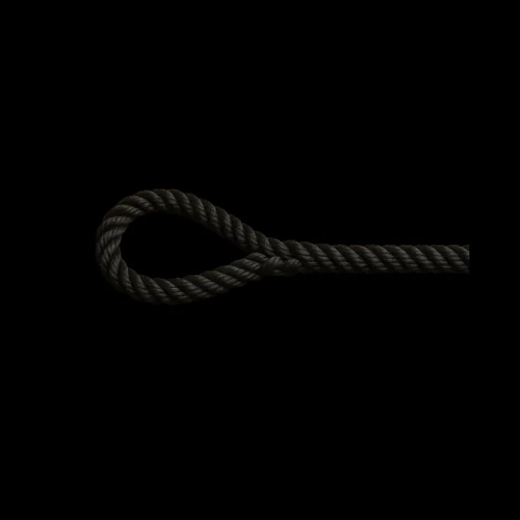 Hot Plastimo Cordage pare-battage 3 Torons | Noir