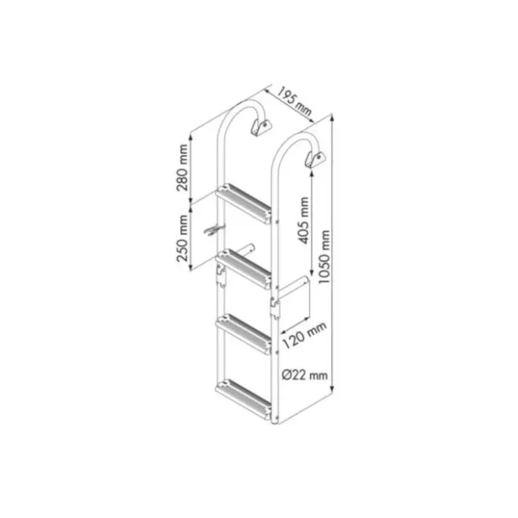 Discount Plastimo Echelle marches étroites