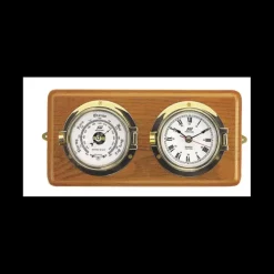 Clearance Plastimo Ensemble montre-baromètre 4" Socle bois