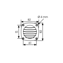 Discount Plastimo Grille ronde PBT 18 cm² | 82 x 82 mm