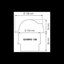 Online Plastimo Olympic 100 - Rose plate