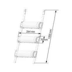 Clearance Plastimo Pare-battage demi-lune RIB